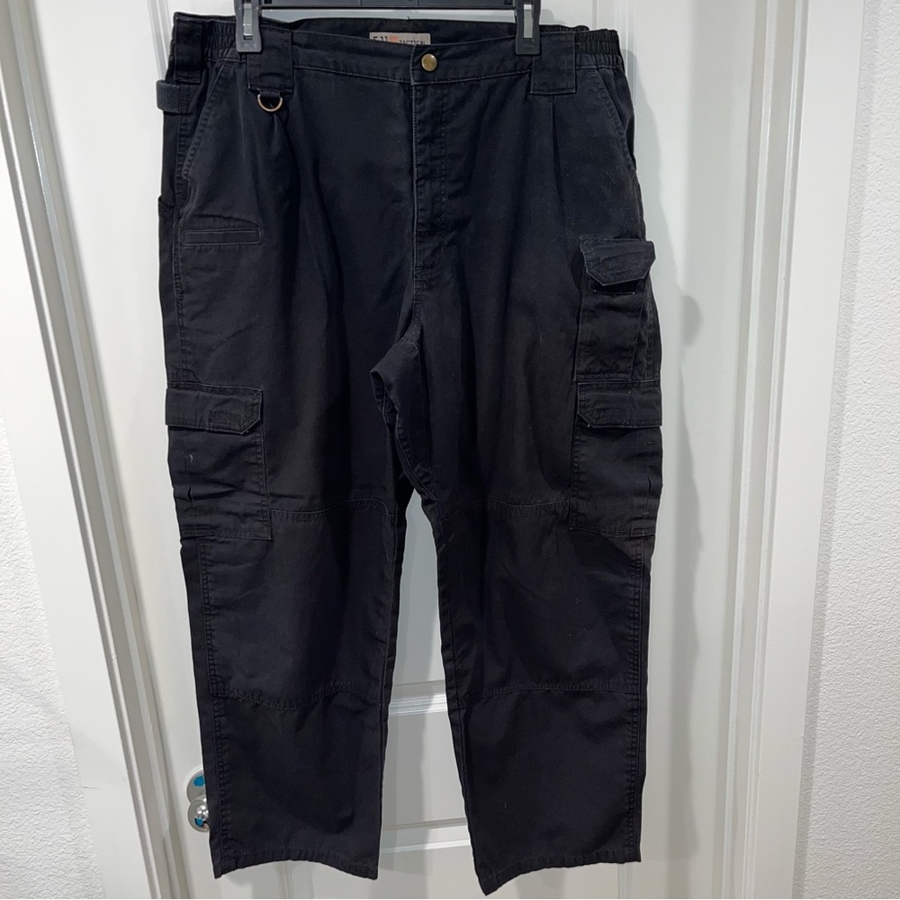 511 TACTICAL SERIES Pants Men's Size 40 x 30 7-Pockets 5.11 Black
